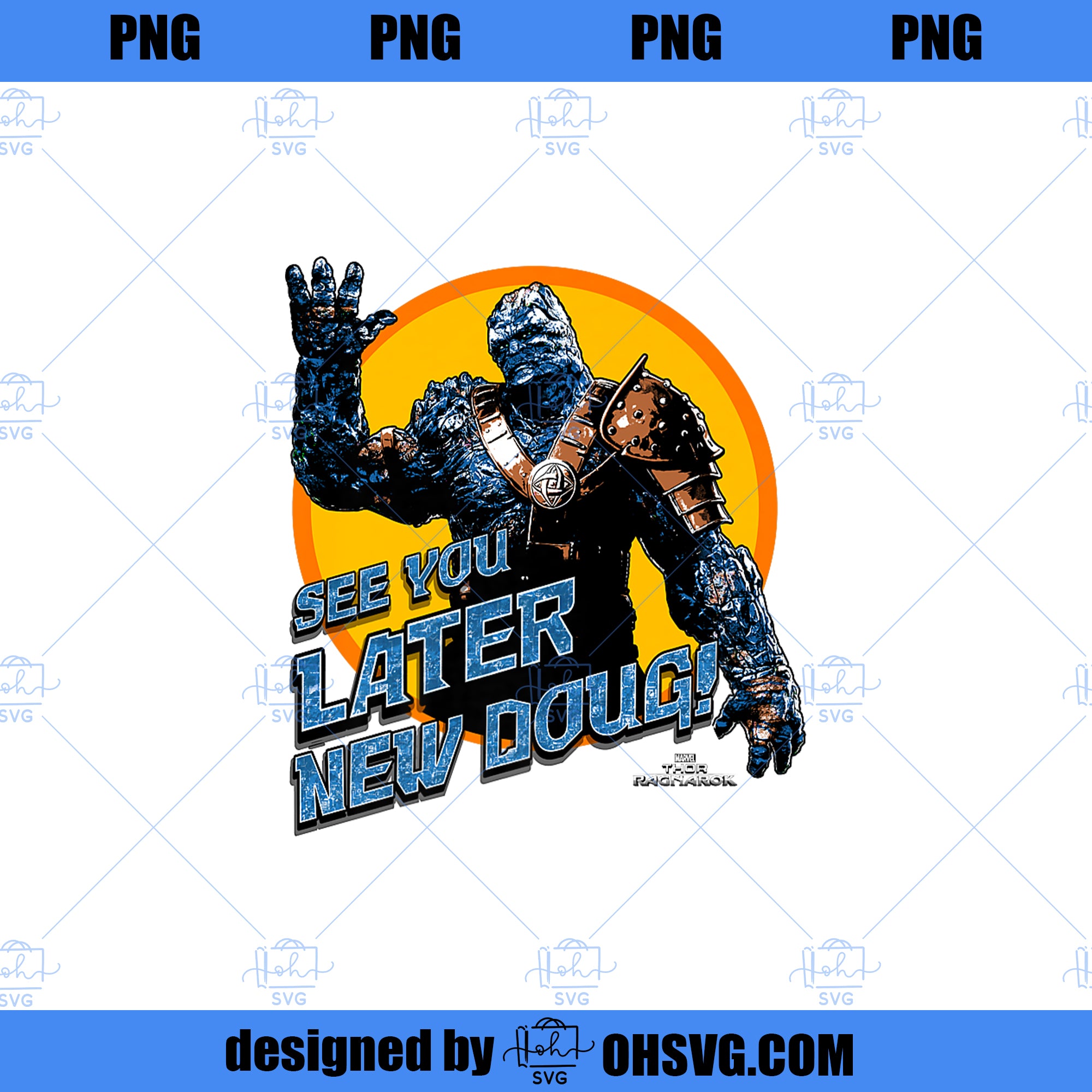 Marvel Thor Ragnarok Korg Later New Doug Premium Premium PNG, Marvel PNG, Marvel Thor PNG