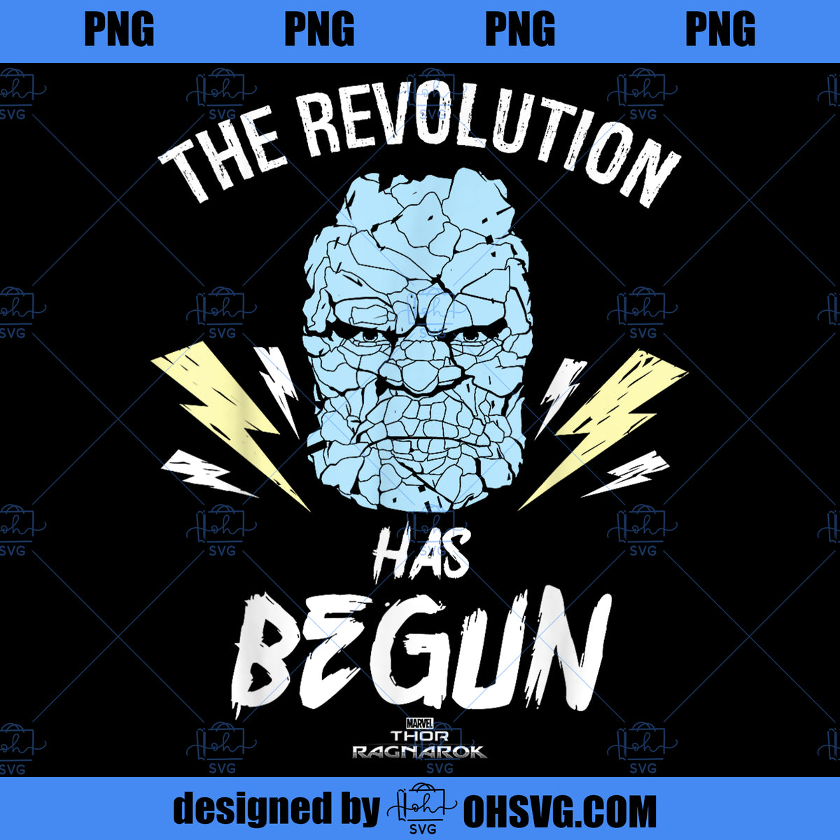 Marvel Thor Ragnarok Korg The Revolution Has Begun PNG, Marvel PNG, Ma ...