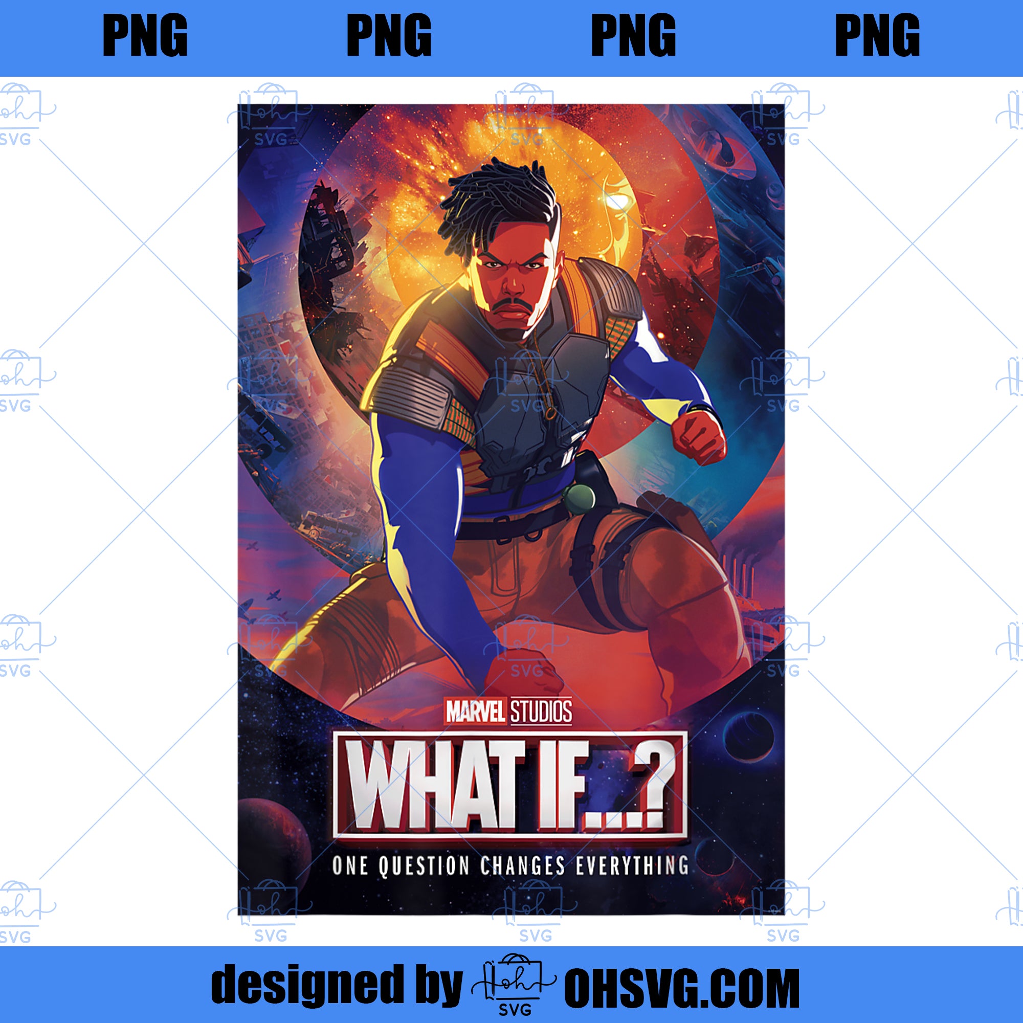 Marvel WHAT IFu2026 Killmonger Comic Cover PNG, Marvel PNG, WHAT IF PNG