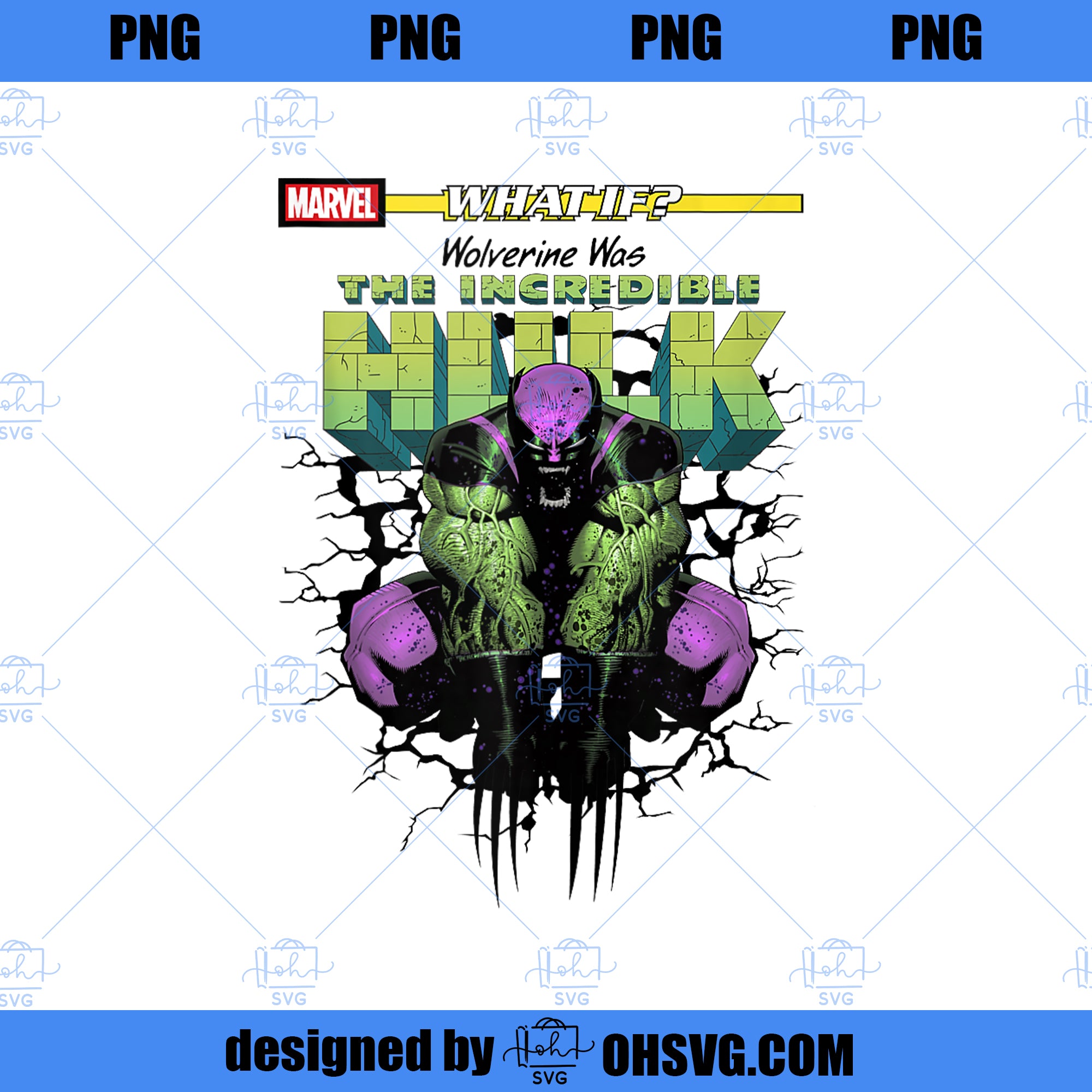 Marvel What If Wolverine Was The Incredible Hulk Comic Cover  PNG, Marvel PNG, Wolverine PNG