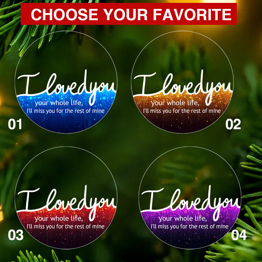 Memorial Christmas Ornament PNG and EDITABLE Canva Templates, 3 Round Designs, Heaven In Loving Memory, Photo Frame, Digital Design