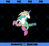 Mermicorn Unicorn Mermaid Gift For Women Girls PNG, Magic Unicorn PNG, Unicorn PNG