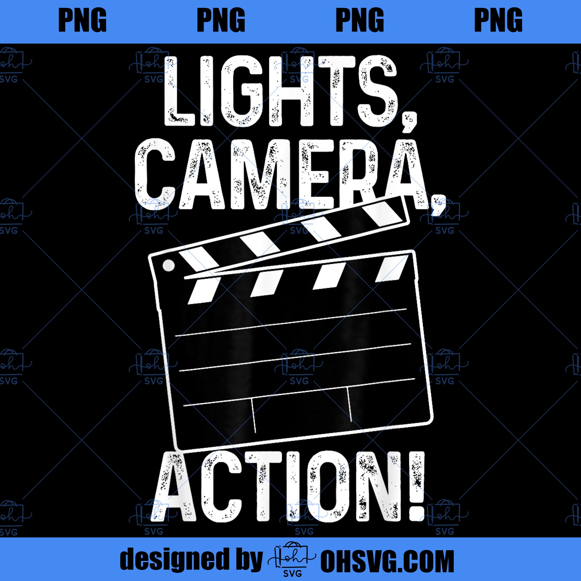 Movie Director Producer Filmmaker Film Lights Camera Action PNG, Movies PNG, Filmmaker PNG