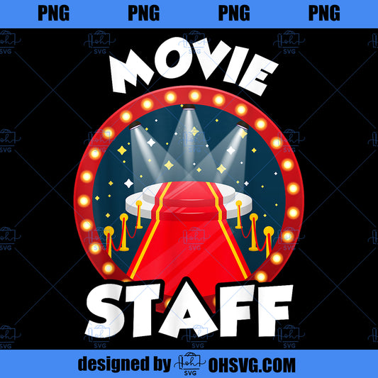 Movie Party Shirt Movie Nigh Movie Birthday PNG, Movies PNG, Movie Birthday PNG