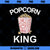Movie Theater Popcorn King Popped Corn PNG, Movies PNG, Popcorn King PNG
