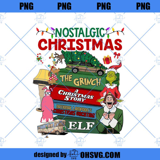 Nostalgic Christmas png, Christmas Characters png, Christmas 2025 png, Christmas png, Christmas Movie png, Vintage Christmas