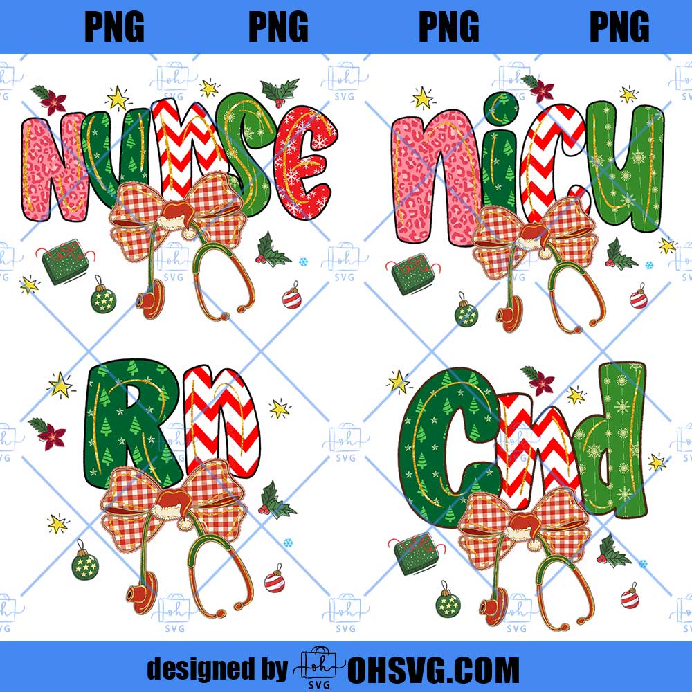 Pink Christmas Nurse Coquette PNG, Preppy Nurse-Cna-Nicu-RN Holiday Sublimation, Leopard Nurse, Xmas Nurse png, Snowman, Nurse Life