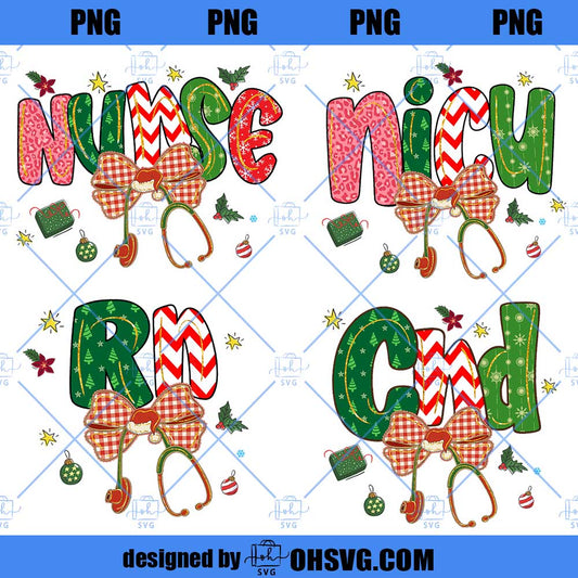 Pink Christmas Nurse Coquette PNG, Preppy Nurse-Cna-Nicu-RN Holiday Sublimation, Leopard Nurse, Xmas Nurse png, Snowman, Nurse Life