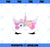 Pink Unicorn Halloween Costume Face Unicorn Birthday Party PNG, Magic Unicorn PNG, Unicorn PNG