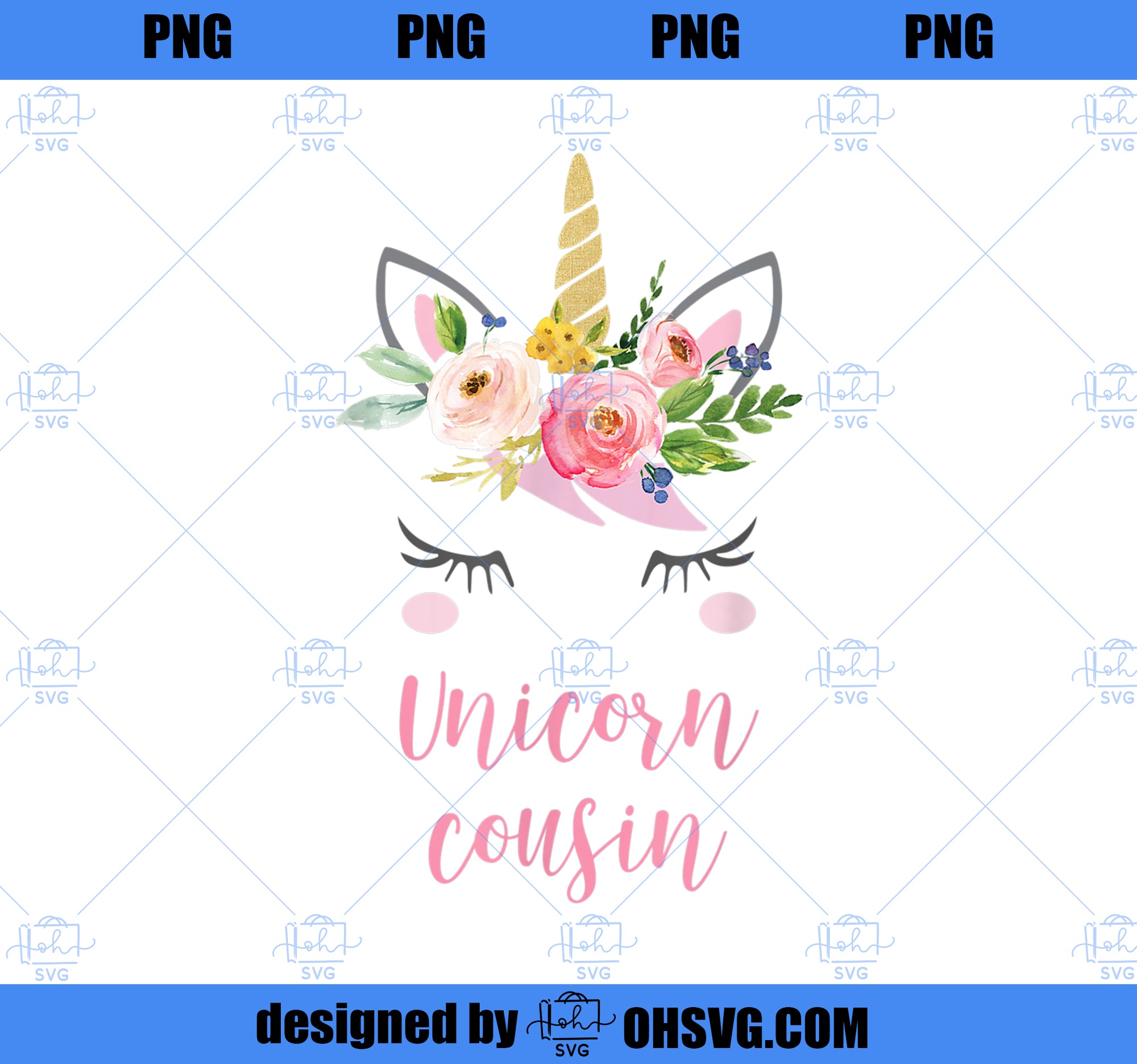 Promoted to Big Cousin Shirt, Unicorn Cousin Shirt PNG, Magic Unicorn PNG, Unicorn PNG