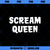 Scream Queen Punk Goth Horror Movie Fan PNG, Movies PNG, Horror Movie PNG