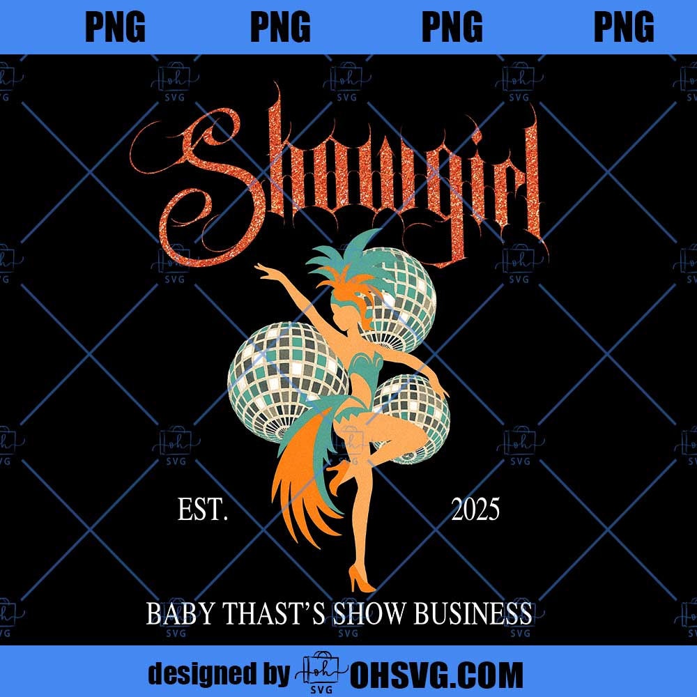 Showgirl Era Png, Life of a Showgirl PNG
