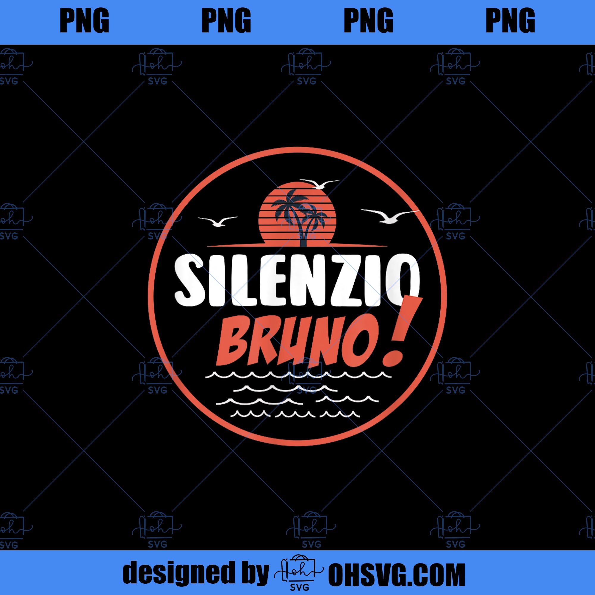 Silenzio Bruno Cool Motivational Family Film Design PNG, Movies PNG, Silenzio Bruno PNG