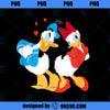 Disney Donald And Daisy Sweethearts Valentine PNG, Disney PNG, Donald Daisy PNG