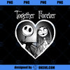 Disney Jack Skellington Together Forever PNG, Disney PNG, Jack Skellington PNG