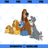 Disney Lady and the Tramp Dogs PNG, Disney PNG, The Tramp Dogs PNG