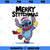 Disney Lilo Stitch Christmas Merry Stitchmas Playful Shot PNG, Disney PNG, Lilo Stitch PNG