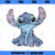 Disney Lilo Stitch Distressed Stitch Portrait PNG, Disney PNG, Disney Lilo PNG