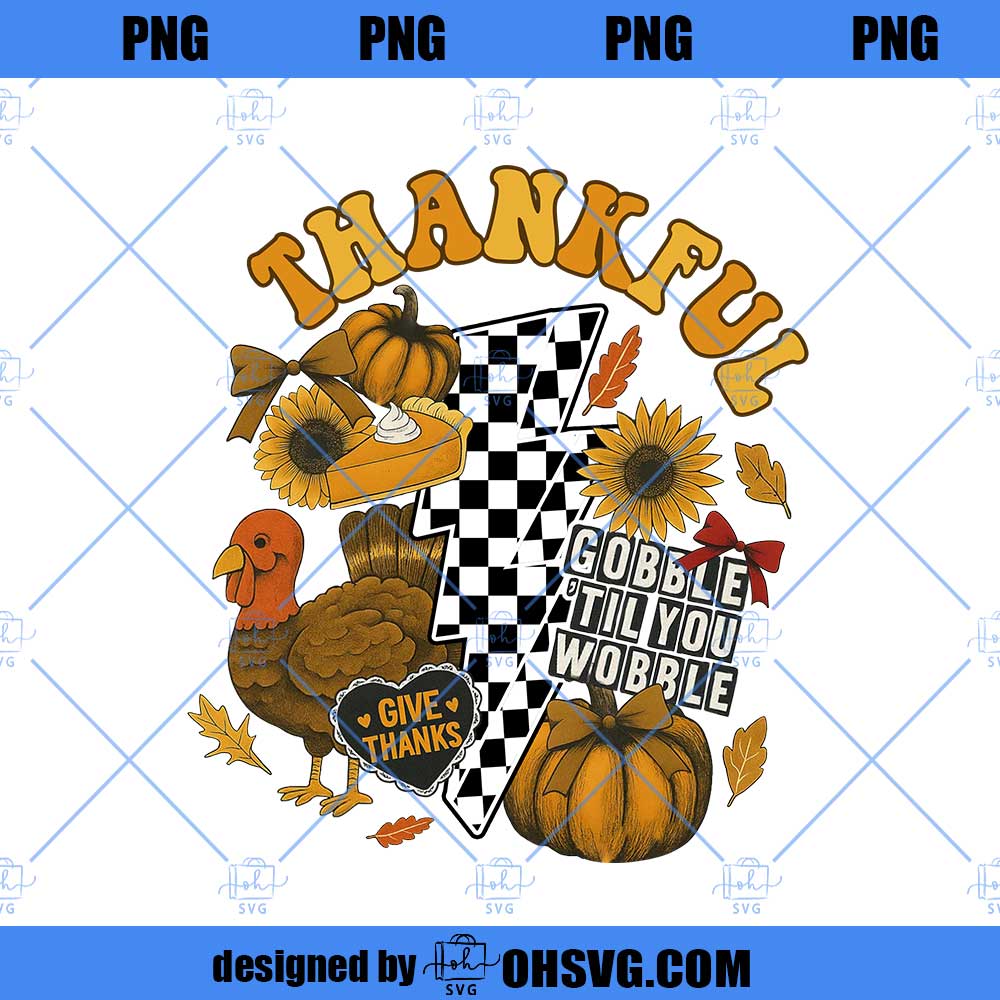 Thanksgiving Collage Png, Thankful Design, Coquette Fall Png, Thanksgiving Design, Pumpkin Spice Png, Girly Fall Png, Gobble Gobble Png