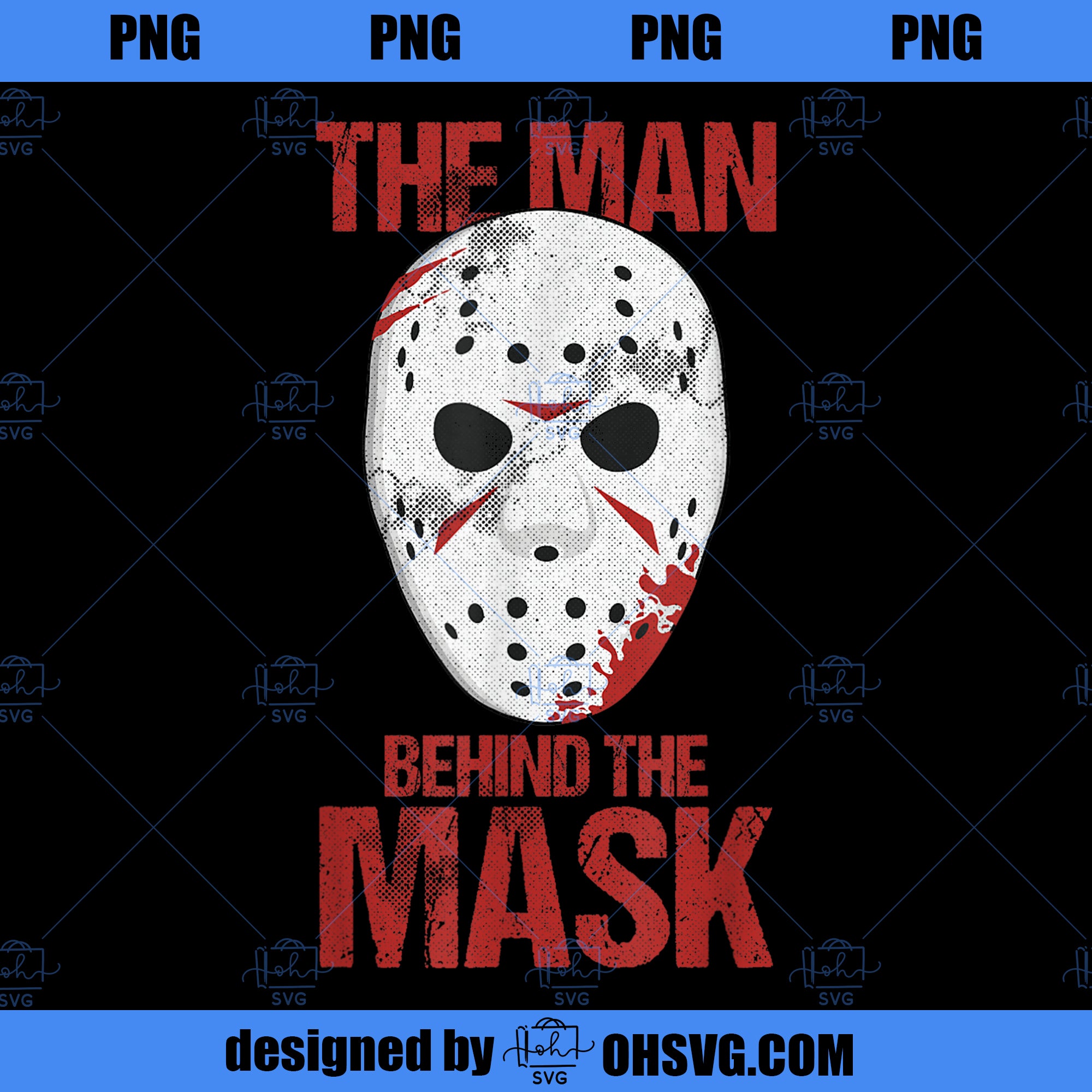 The Man Behind The Mask Lazy Halloween Costume Horror Movie PNG, Movies PNG, The Man PNG