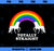 Totally Straight Rainbow Unicorn Gay Pride PNG, Magic Unicorn PNG, Unicorn PNG