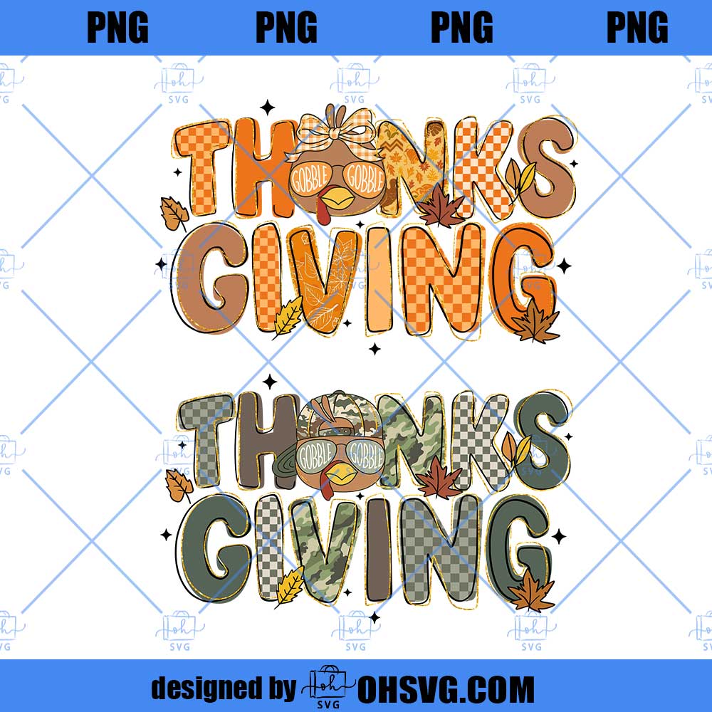 Turkey Thanksgiving PNG Design, Thanksgiving Png