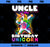 Uncle of Birthday Unicorn Dabbing Unicorn Matching Family PNG, Magic Unicorn PNG, Unicorn PNG