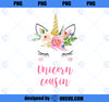 Unicorn Cousin Shirt, Gift for Cousin PNG, Magic Unicorn PNG, Unicorn PNG