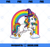 Unicorn Halloween Shirt for Girls Kids Women Witch PNG, Magic Unicorn PNG, Unicorn PNG