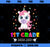 Unicorn Hello 1st Grade 2020 Quarantine Back To School Gift PNG, Magic Unicorn PNG, Unicorn PNG