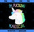 Unicorn Im Fucking Magical Unicorn rainbow shirt PNG, Magic Unicorn PNG, Unicorn PNG