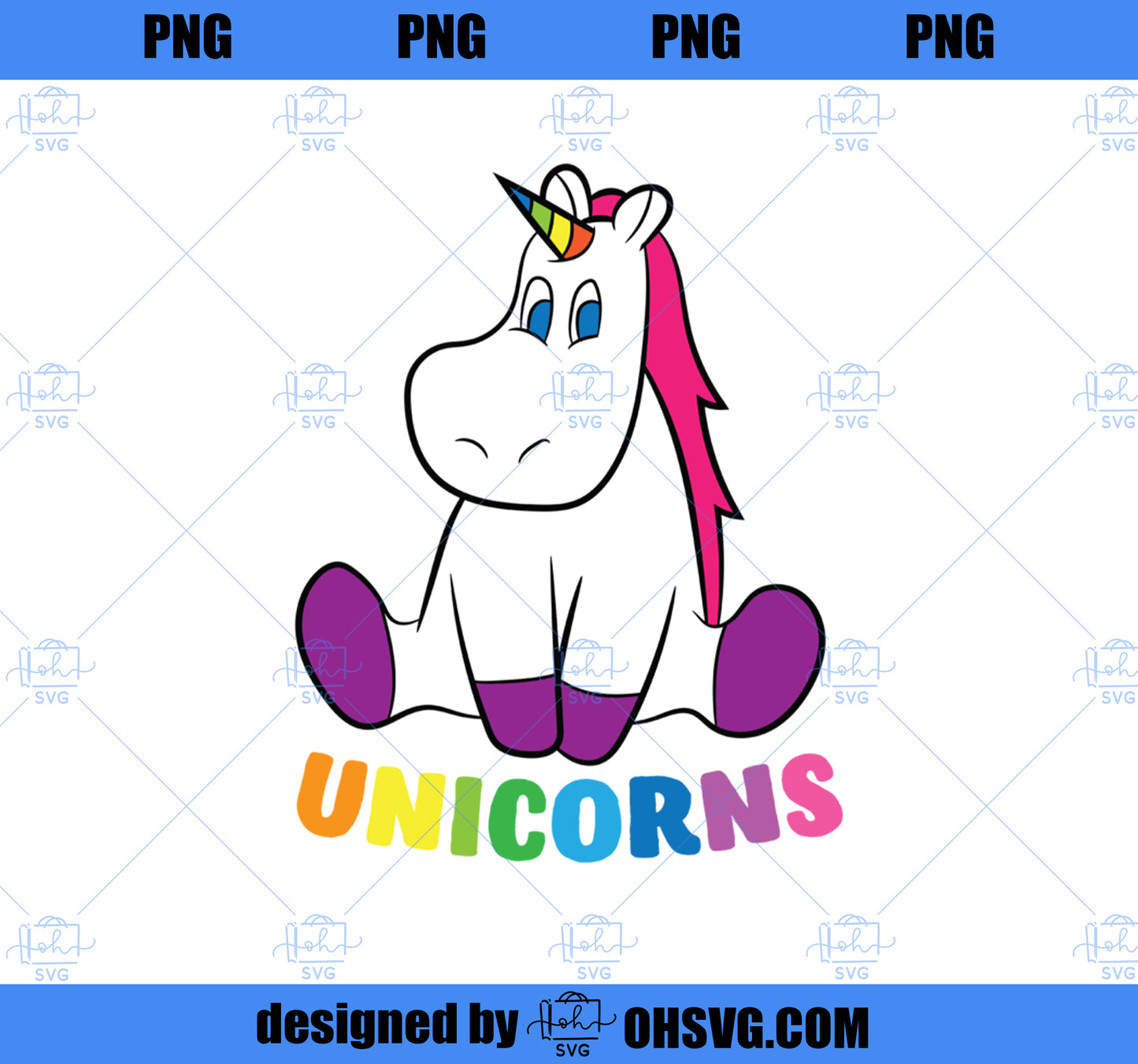 Unicorns Are My Spirit Animals Cute Unicorns  PNG, Magic Unicorn PNG, Unicorn PNG