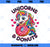 Unicorns Donuts T shirt Girls Unicorn Squad Rainbow Gifts PNG, Magic Unicorn PNG, Unicorn PNG
