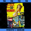 Vintage Style Sci Fi Movie Poster Collage PNG, Movies PNG, Sci Fi Movie PNG