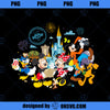 Walt Disney World 50th Anniversary Mickey and Friends PNG, Disney PNG, Mickey and Friends PNG