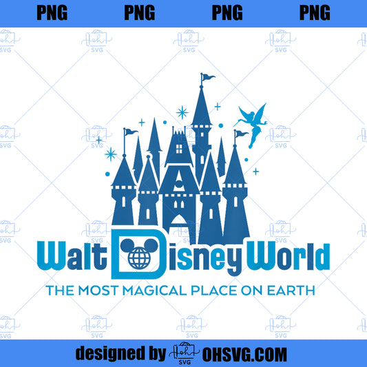 Walt Disney World 50th Anniversary The Most Magical Place PNG, Disney PNG, Disney World PNG