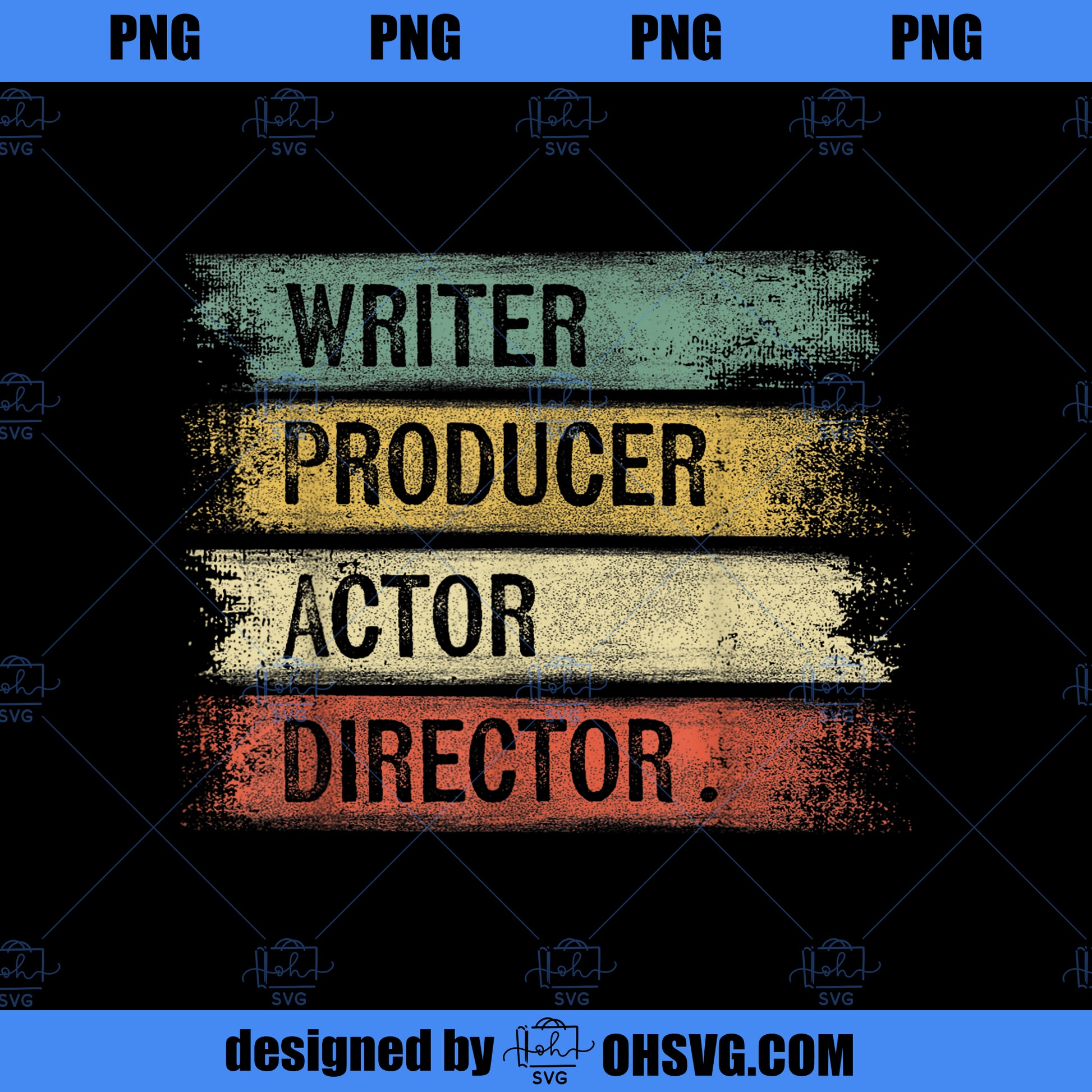 Writer Producer Actor Director Filmmaker Gifts Movie Theater PNG, Movi ...