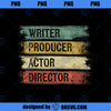 Writer Producer Actor Director Filmmaker Gifts Movie Theater PNG, Movies PNG, Filmmaker PNG