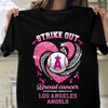 Strike Out Breast Cancer Los Angeles Angels PNG, Breast Cancer Awareness PNG, Fight Breast Cancer PNG, Awareness Month PNG