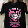 Strike Out Breast Cancer Atlanta Braves PNG, Breast Cancer Awareness PNG, Fight Breast Cancer PNG, Awareness Month PNG