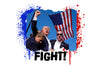 Trump Fight PNG, Trump PNG, Vote PNG