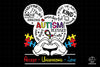 Autism Blessed Kind Unique Strong Love Life PNG, Accept Understand Love PNG, Autism Awareness PNG