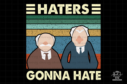 Haters Gonna Hate PNG, Muppet Show PNG, Animal Muppet PNG