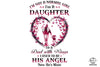 I&#39;m Not A Normal Girl I&#39;m A Daughter PNG, Angel Wings PNG, Memorial PNG, Heaven PNG