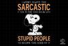 I Wasn&#39;t Always This Sarcastic PNG, Snoopy PNG, Cartoon PNG