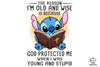 The Reason I&#39;m Old And Wise PNG, Stitch PNG, Cartoon PNG