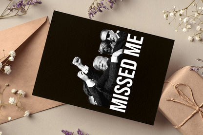 Missed Me PNG, Donald Trump PNG, Make America Great Again PNG