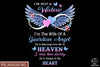 I&#39;m Not A Widow I&#39;m The Wife Of A Guardian Angel PNG, Angel Wings PNG, Memorial PNG, Heaven PNG
