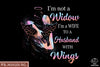 I&#39;m A Wife To A Husband With Wings PNG, Angel Wings PNG, Memorial PNG, Heaven PNG