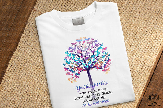 I Miss You Mom PNG, Angel Wings PNG, Memorial PNG, Heaven PNG